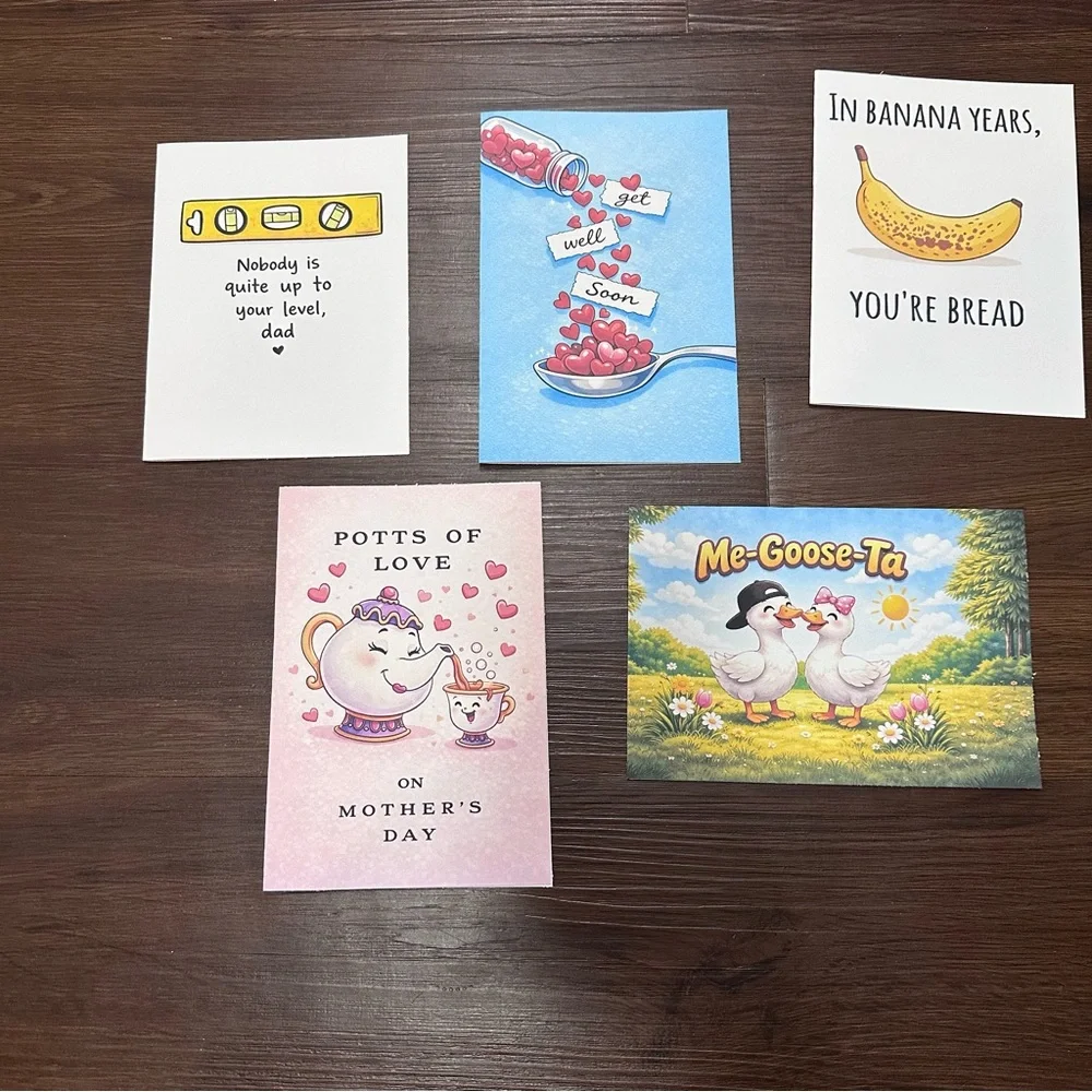 Handmade greeting cards